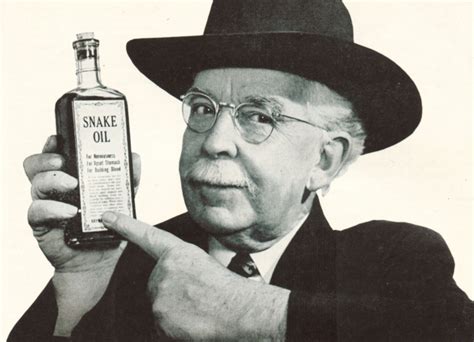 Snake Oil Seller .